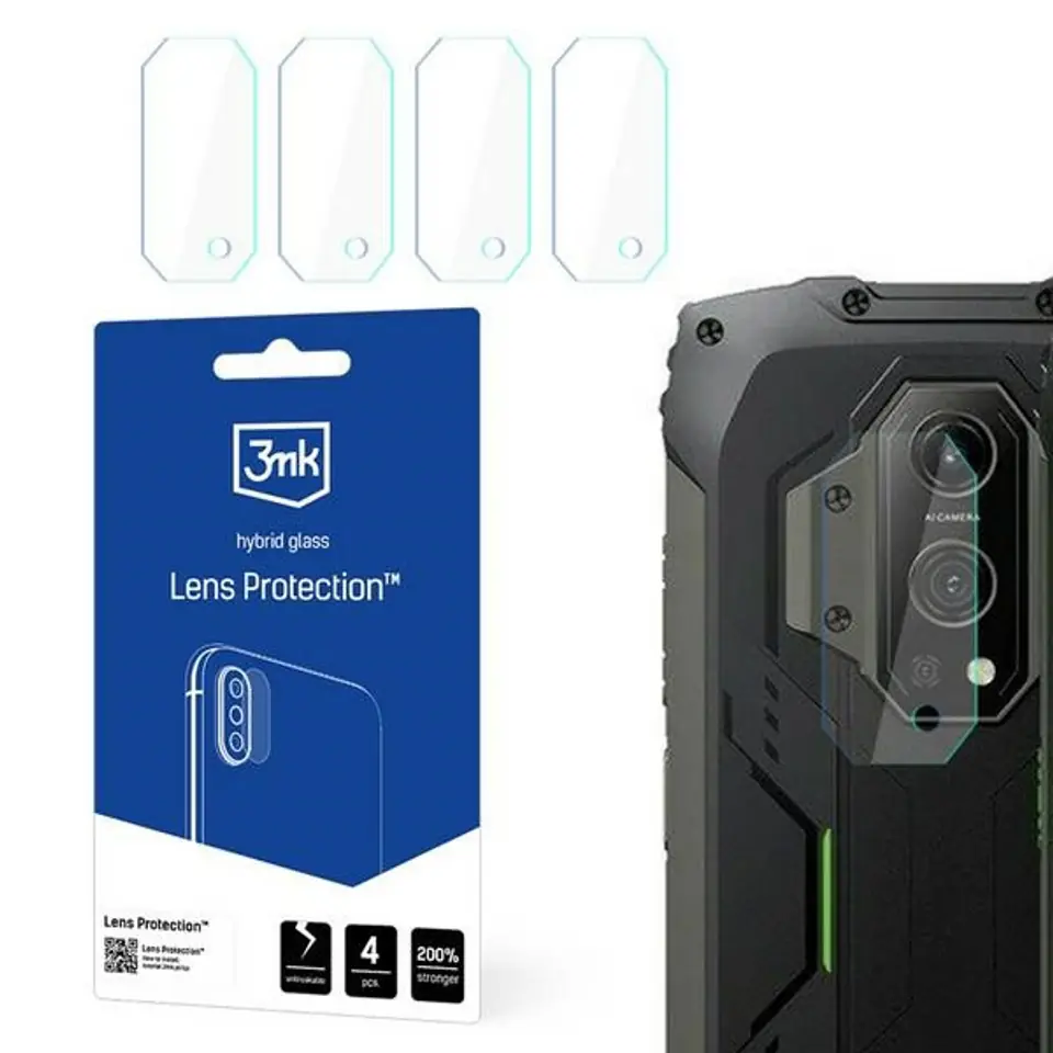 ⁨3MK Lens Protect Blackview BV9300Ochrona na obiektyw aparatu 4szt⁩ w sklepie Wasserman.eu