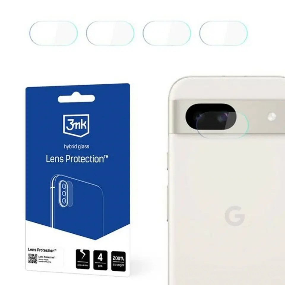 ⁨3MK Lens Protect Google Pixel 8A 5G Ochrona na obiektyw aparatu 4szt⁩ w sklepie Wasserman.eu