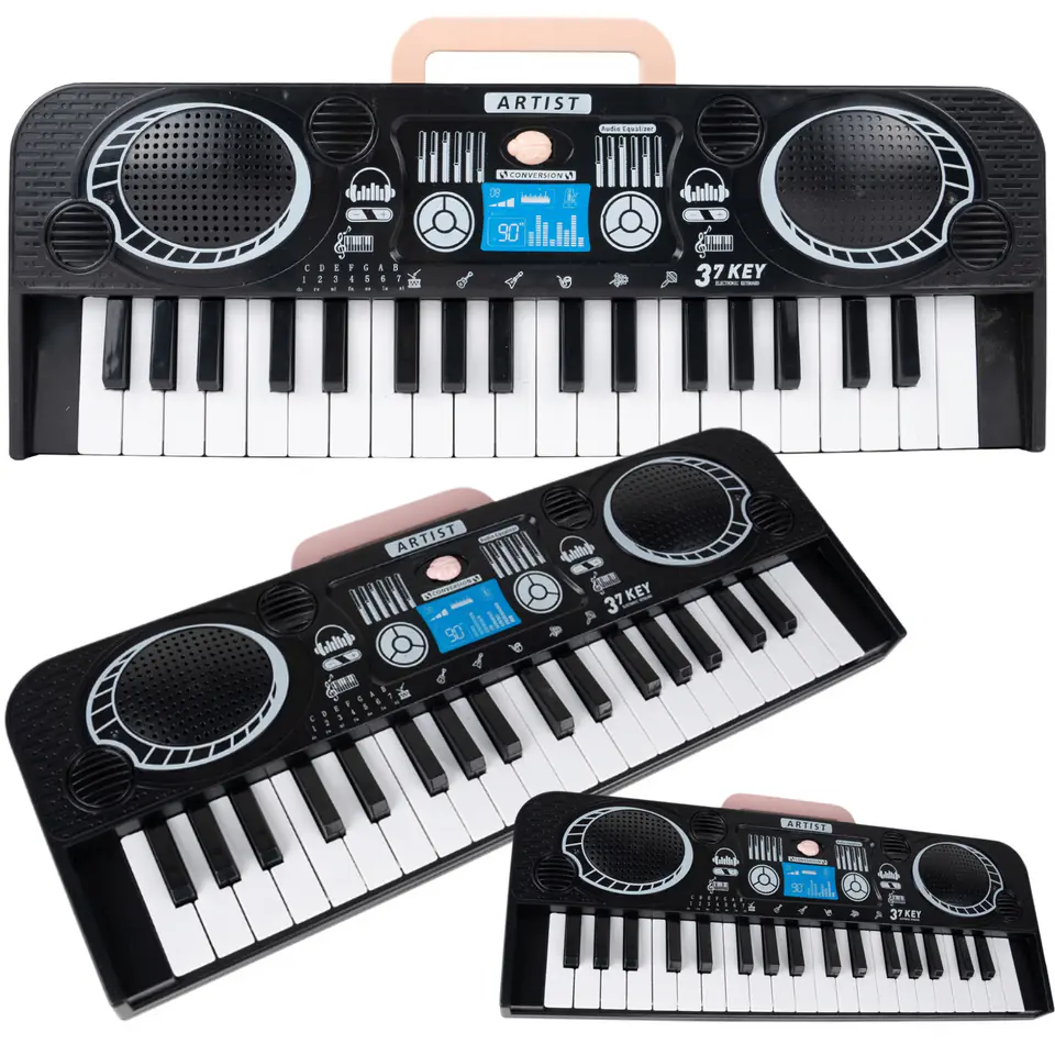 ⁨Organki Pianino Dla Dzieci Keyboard Instrument Muzyczny 37 Klawiszy⁩ w sklepie Wasserman.eu