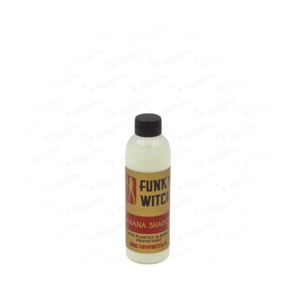 ⁨Funky Witch Banana Shadow Satin Dressing 215ml - ochrona gumy i plastików wewnętrznych⁩ w sklepie Wasserman.eu