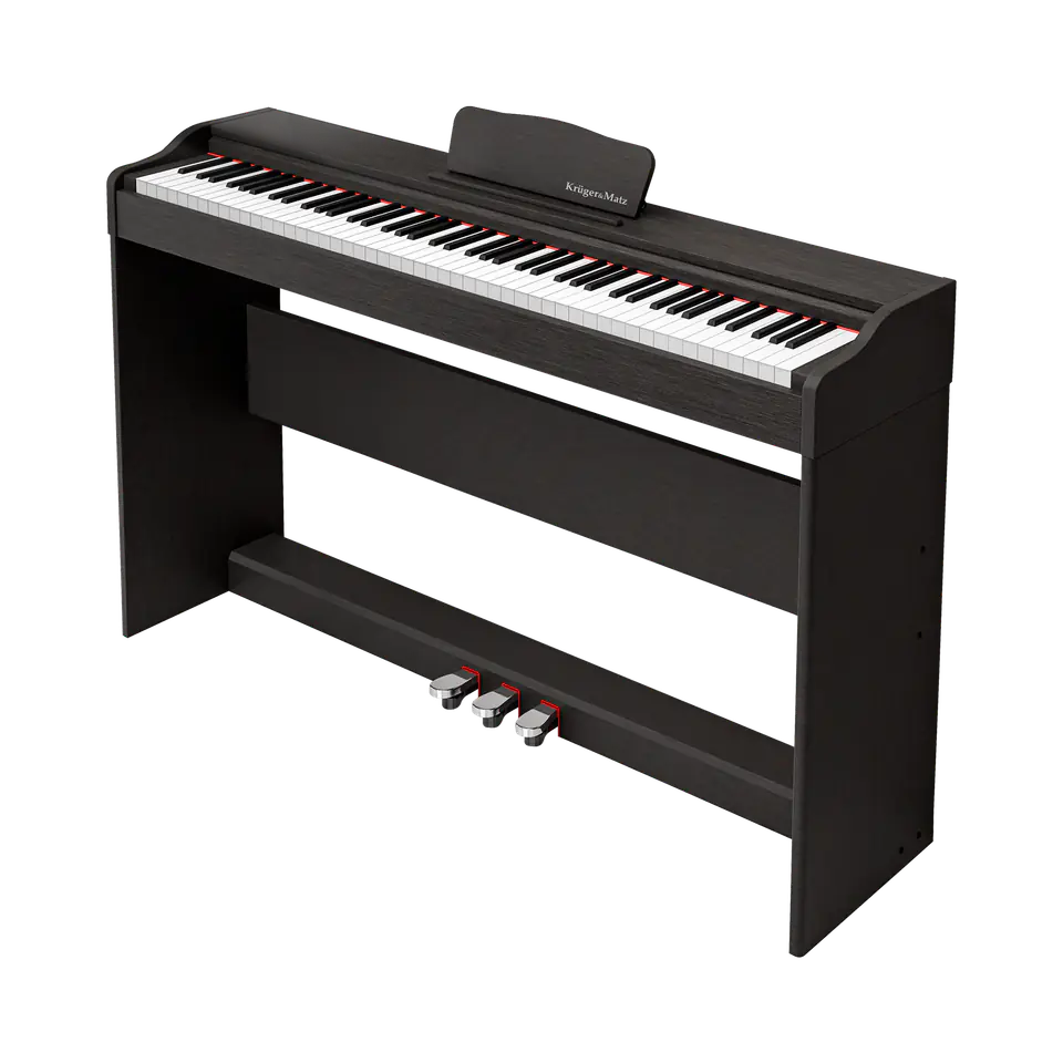 ⁨Pianino cyfrowe Kruger&Matz KMDP-105 , kolor czarny⁩ w sklepie Wasserman.eu