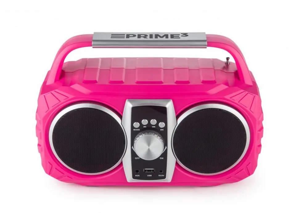 ⁨PRZENOŚNE RADIO BLUETOOTH PRIME3 NEON APR71PK⁩ w sklepie Wasserman.eu