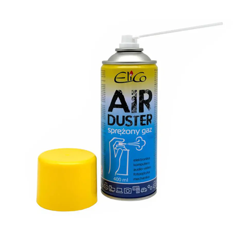 ⁨COMPRESSED GAS - AIR DUSTER ELICO 400 ML⁩ at Wasserman.eu