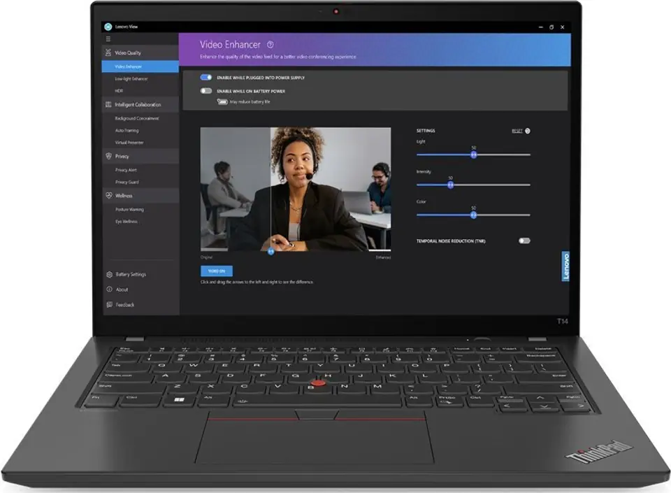 ⁨LENOVO ThinkPad T14s G4 (14"/R7-Pro 7840U/32GB/SSD1TB/W11P/Czarny)⁩ w sklepie Wasserman.eu