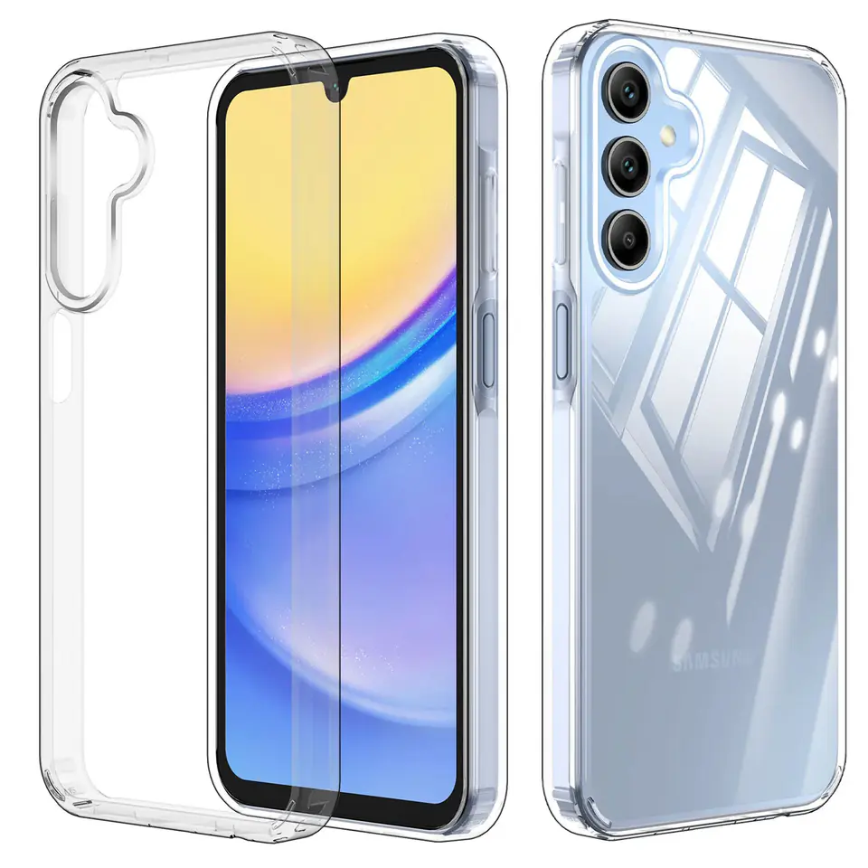 ⁨Etui do Samsung Galaxy A15 4G/5G, Galaxy A25 5G obudowa plecki futerał Hybrid Clear Case Alogy Przezroczyste⁩ w sklepie Wasserman.eu