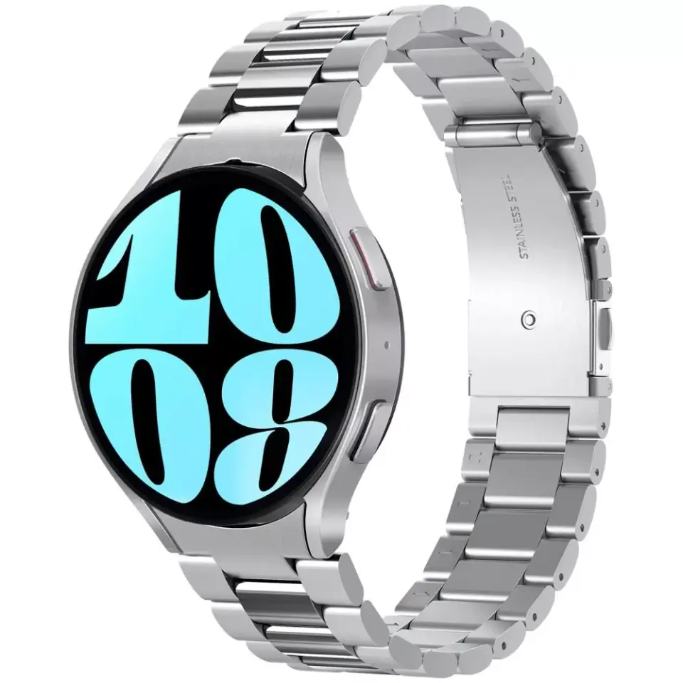 ⁨Pasek bransoleta Spigen Modern Fit Band do Samsung Galaxy Watch 6 (44 mm) Silver⁩ w sklepie Wasserman.eu