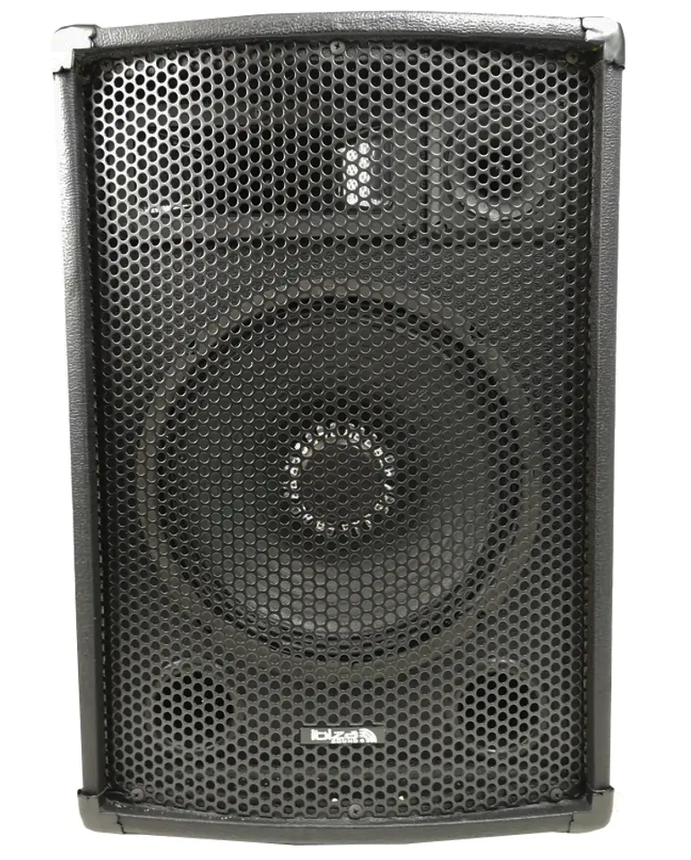 ⁨Kolumna głośnikowa Ibiza Sound XLED 12 czarna⁩ w sklepie Wasserman.eu