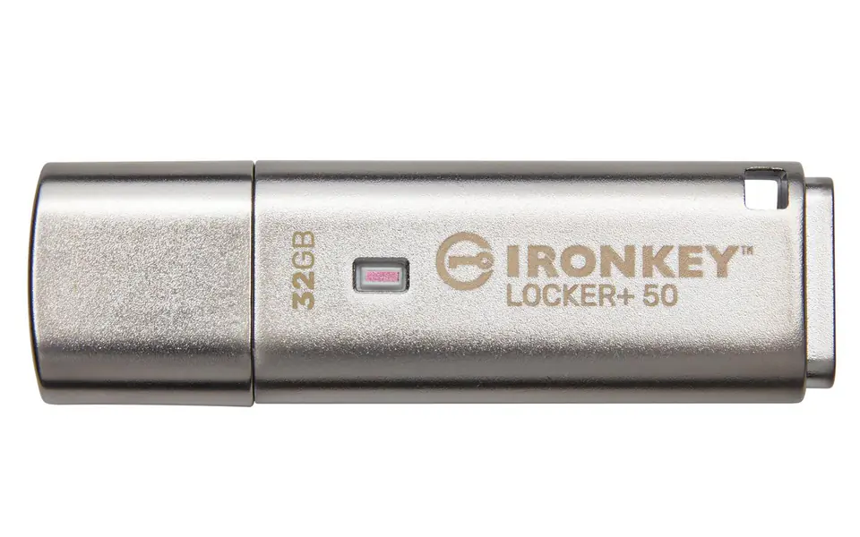 ⁨Kingston Technology IronKey 32GB IKLP50 AES USB, w/256bit Encryption⁩ at Wasserman.eu