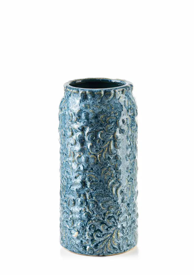 YANDA BLUE Wazon 8,5XH21CM w sklepie Wasserman.eu