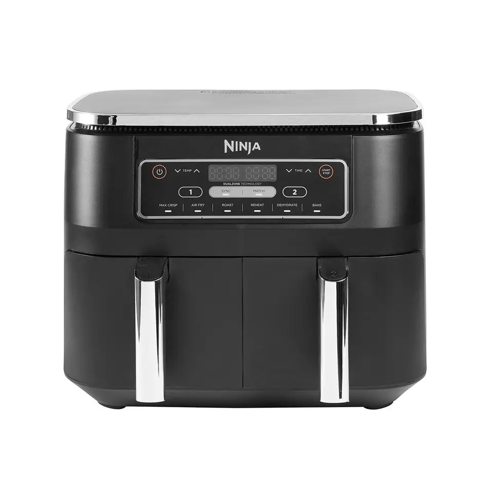 ⁨Ninja AF300 Double 7.6 L Stand-alone 1690 W Hot air fryer Black⁩ at Wasserman.eu