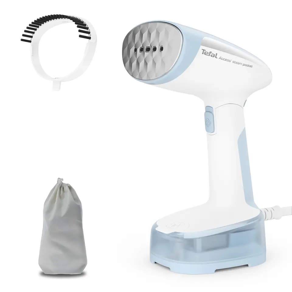 ⁨Tefal Access Steam Pocket DT3041 Handheld garment steamer 1300 W Blue, White⁩ at Wasserman.eu