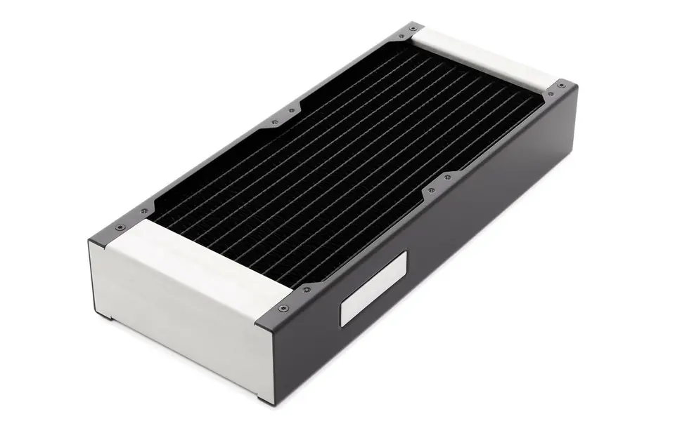 ⁨Chłodzenie wodne Heatkiller RAD, 240 mm, L - czarny⁩ w sklepie Wasserman.eu