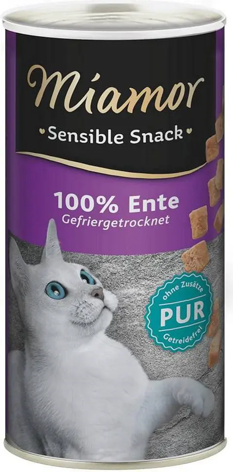 ⁨MIAMOR Sensible Snack Duck - cat treats - 30g⁩ at Wasserman.eu