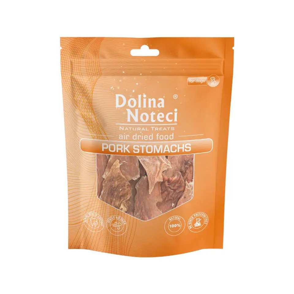 ⁨DOLINA NOTECI Treats Pork Stomachs - dog treat - 100g⁩ at Wasserman.eu