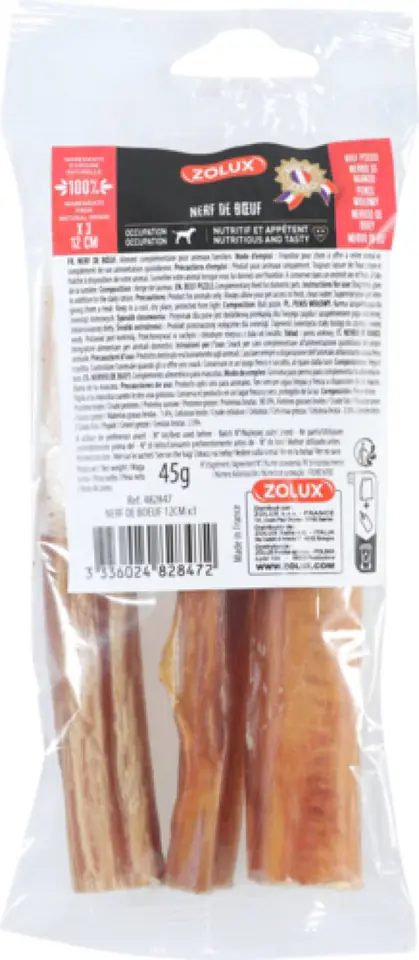 ⁨ZOLUX Beef penis - chew for dog - 45g⁩ at Wasserman.eu