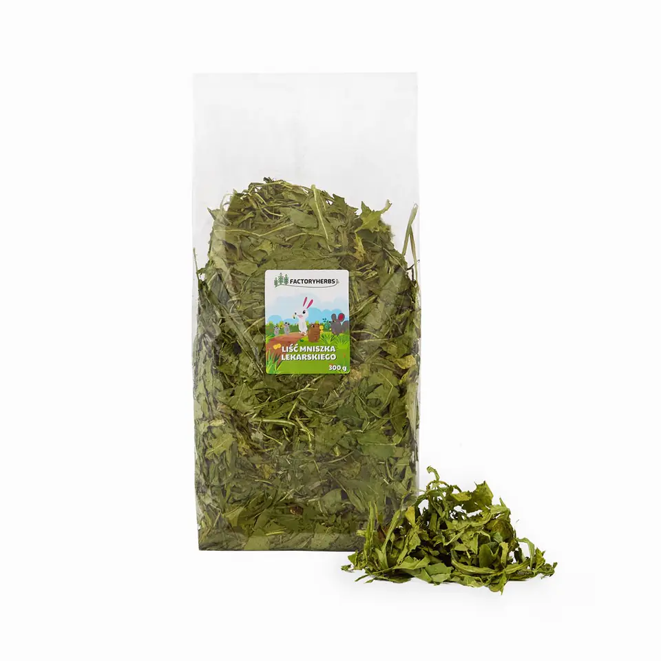 ⁨FACTORYHERBS Liść mniszka lekarskiego XL 300g⁩ w sklepie Wasserman.eu