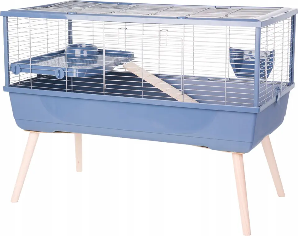 ⁨ZOLUX Neolife 100 blue - cage for domestic cavia⁩ at Wasserman.eu