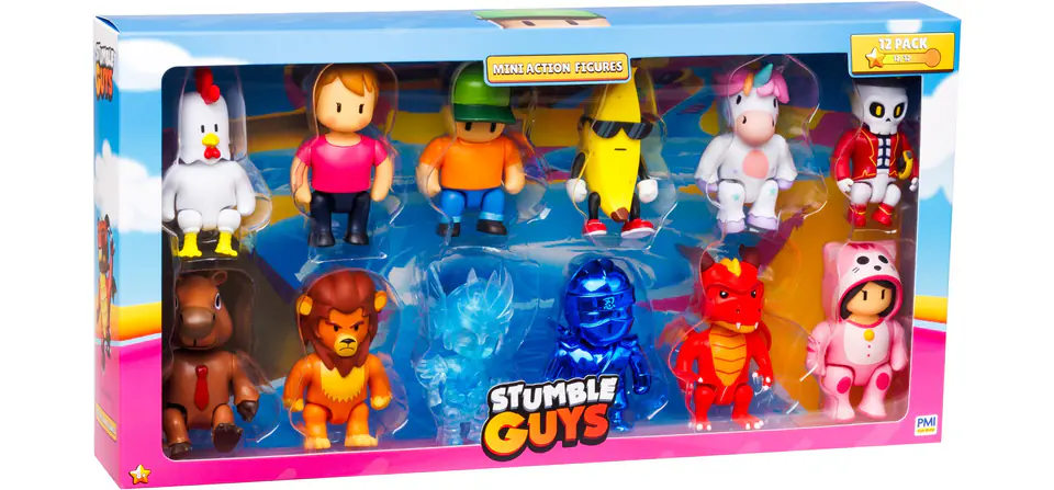 ⁨STUMBLE GUYS - MINI FIGURKI - ZESTAW DELUXE 12 SZT⁩ w sklepie Wasserman.eu