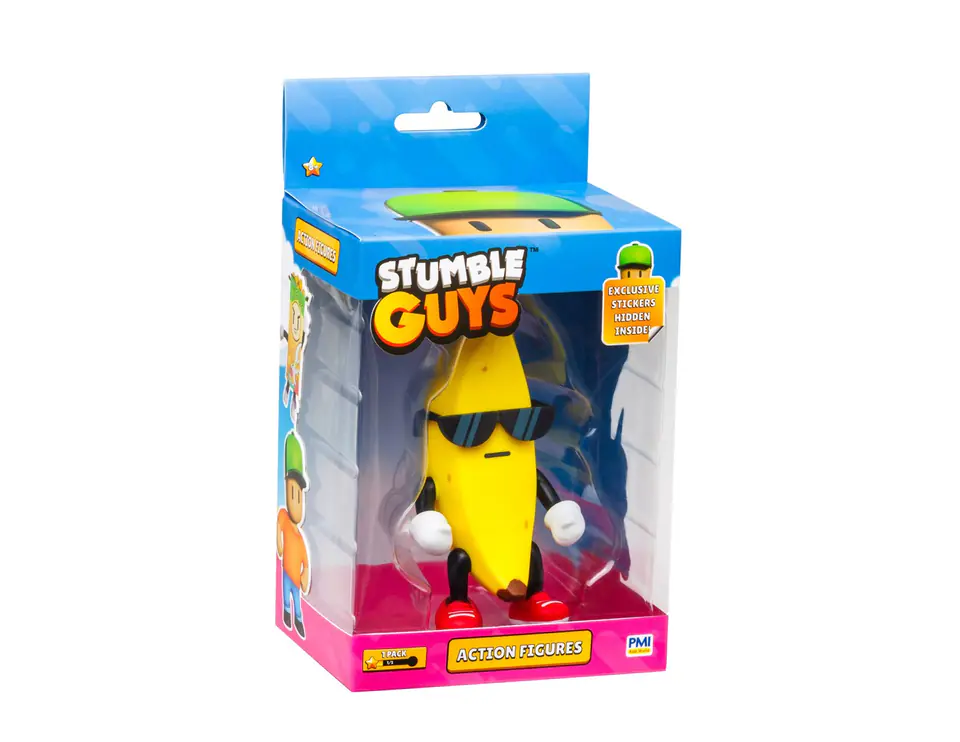 ⁨STUMBLE GUYS - FIGURKA AKCJI 11,5 CM - BANANA GUY⁩ w sklepie Wasserman.eu