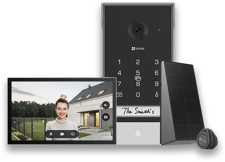 ⁨Ezviz EP7 2K Wi-Fi IP65 Smart Video Doorbell⁩ at Wasserman.eu