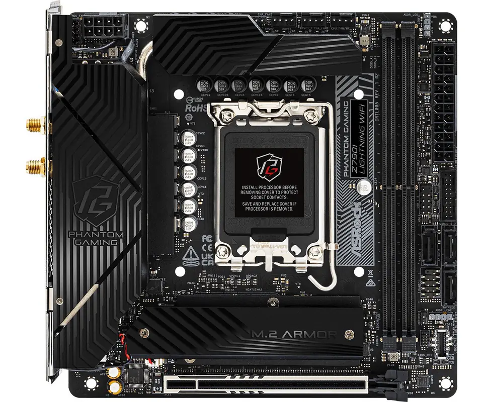 ⁨Płyta główna ASRock Z790I LIGHTNING WIFI⁩ w sklepie Wasserman.eu