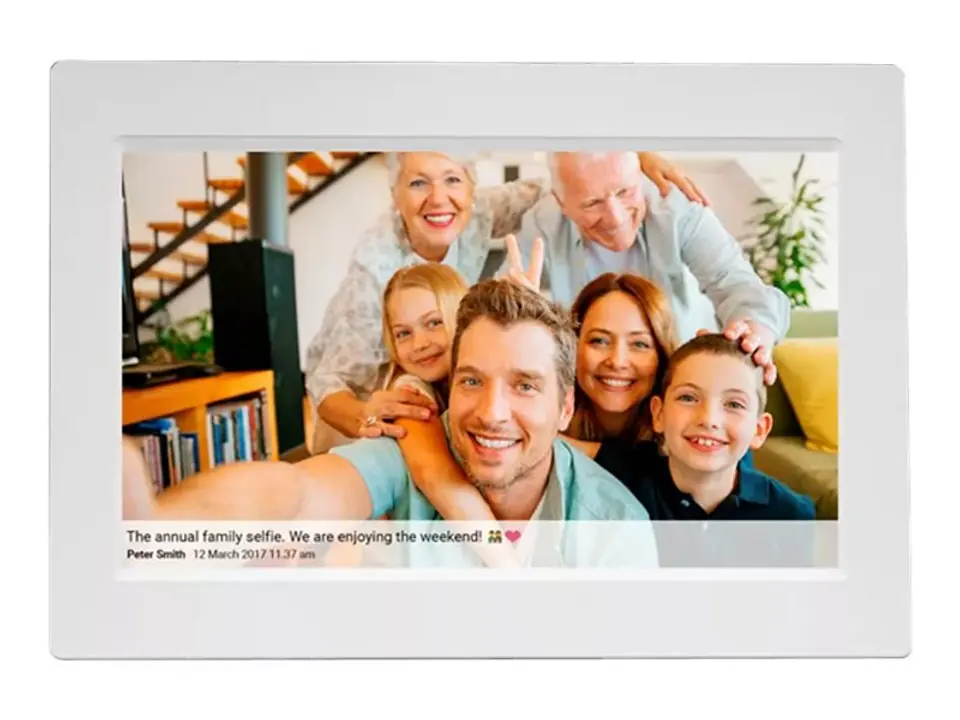 Denver Frameo PFF-1015 weiss 25,4cm (1 at Wasserman.eu