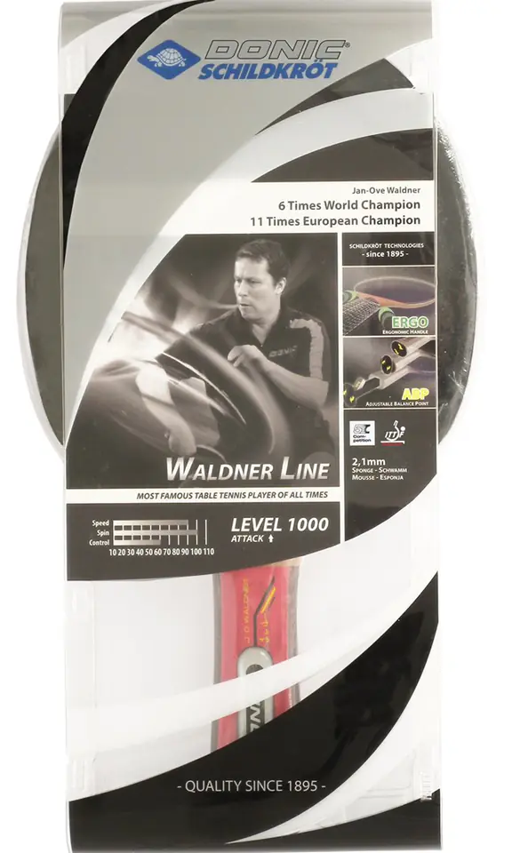 ⁨Donic Schildkröt WALDNER 1000 table tennis equipment Multicolour⁩ at Wasserman.eu