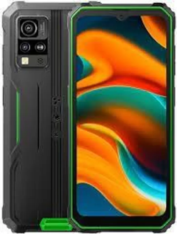 ⁨Blackview BV4800 16.7 cm (6.56") Dual SIM Android 13 4G 3 GB 64 GB 5180 mAh Black, Green⁩ at Wasserman.eu