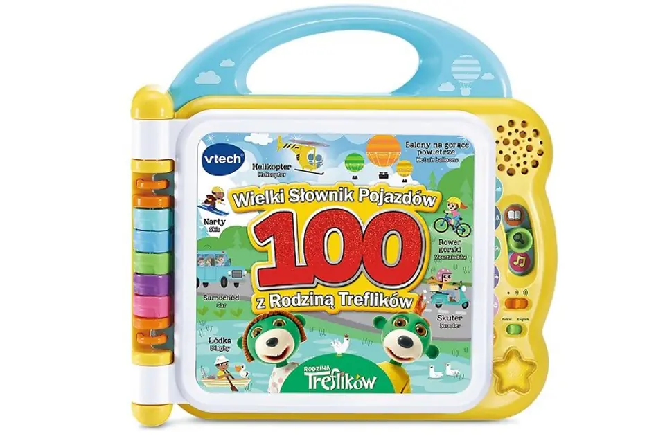 ⁨Słownik Rodziny Treflików  Pojazdy 61799 VTECH⁩ w sklepie Wasserman.eu