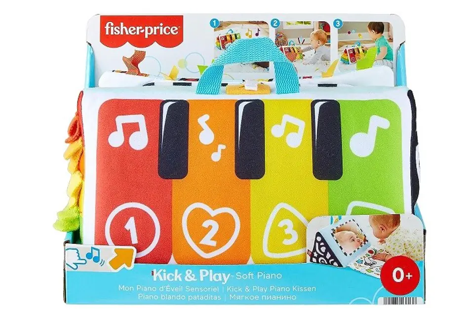 ⁨Fisher-Price Miękkie pianinko Baw się i kop HND54 p1 MATTEL⁩ w sklepie Wasserman.eu