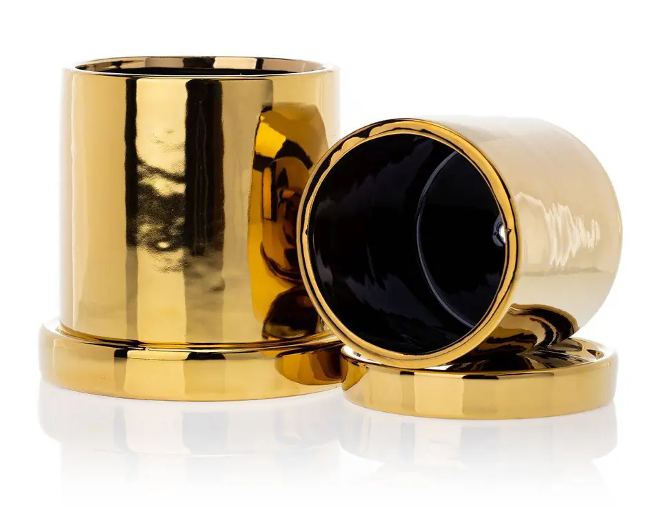 Hanya Gold Untertasse 13 cm im Wasserman.eu