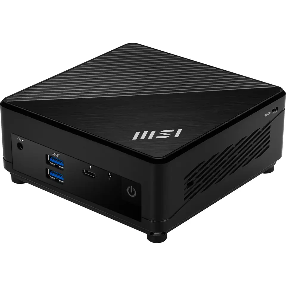 ⁨MSI Cubi 5 12M-002EU Intel® Core™ i5 i5-1235U 8 GB DDR4-SDRAM 512 GB SSD Windows 11 Pro Mini PC Black⁩ at Wasserman.eu
