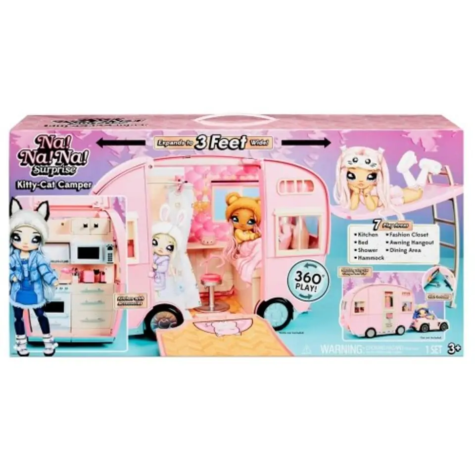 ⁨MGA Na! Na! Na! Surprise Kitty-Cat Kamper 575672⁩ w sklepie Wasserman.eu