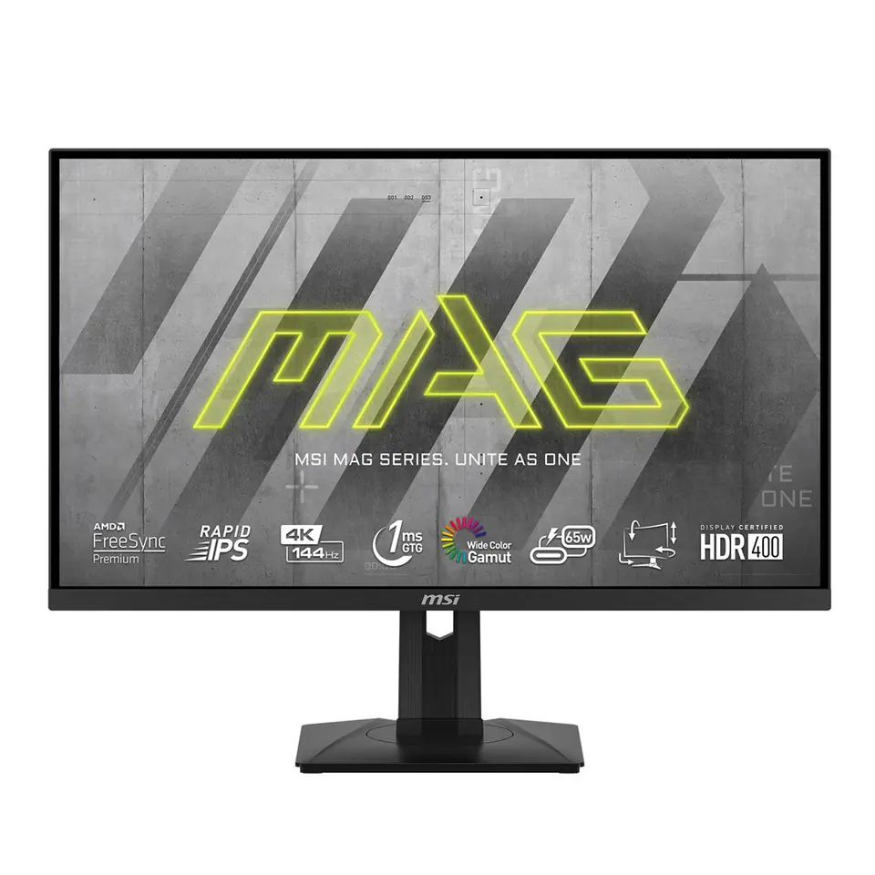 ⁨MSI MAG 274UPF computer monitor 68.6 cm (27") 3840 x 2160 pixels 4K Ultra HD Black⁩ at Wasserman.eu