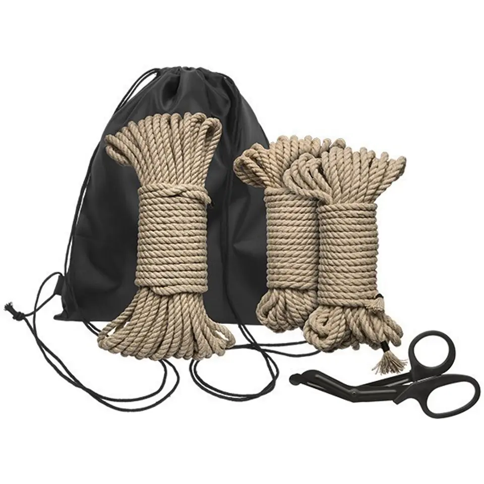 ⁨Kink Bind & Tie Initiation Kit 5 Piece Hemp Rope⁩ at Wasserman.eu