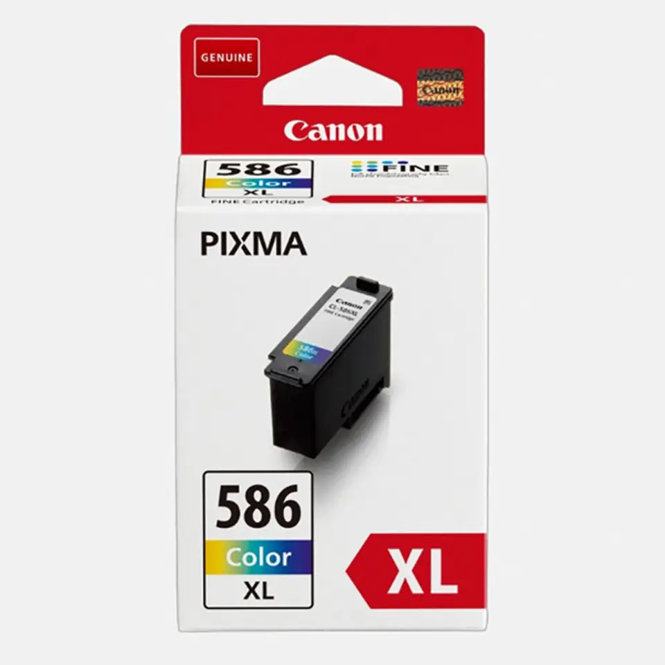 ⁨Canon oryginalny ink / tusz CL-586 XL, 6226C001, color, 300s, high capacity⁩ w sklepie Wasserman.eu