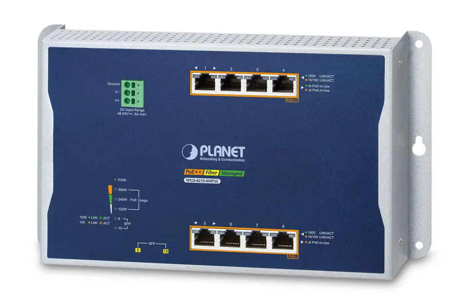 ⁨Planet IP30, IPv6/IPv4, 4-Port⁩ w sklepie Wasserman.eu