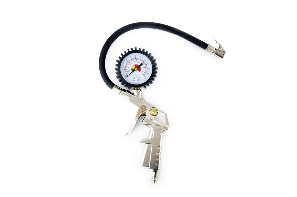 01279 Pumping gun with pressure gauge 12 bar at Wasserman.eu
