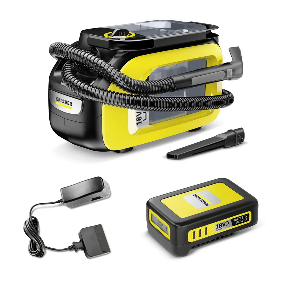 ⁨Akumulatorowy odkurzacz piorący KARCHER SE 3-18 Compact Battery Set - 1.081-502.0⁩ w sklepie Wasserman.eu