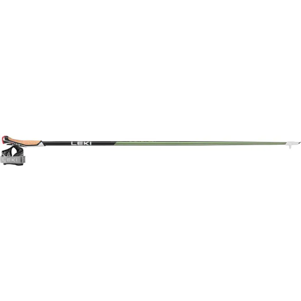 ⁨LEKI KIJE Nordic Walking Flash Carbon green 125⁩ w sklepie Wasserman.eu