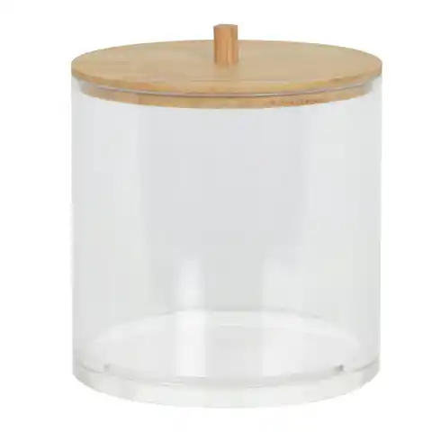 ⁨Bathroom container with bamboo lid⁩ at Wasserman.eu