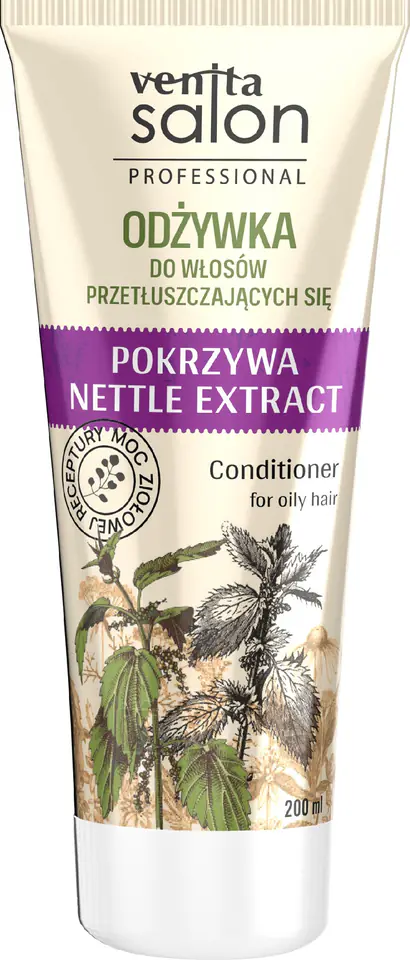 ⁨VENITA Salon Odżywka do włosów przetłuszczających się POKRZYWA 200 ml⁩ w sklepie Wasserman.eu