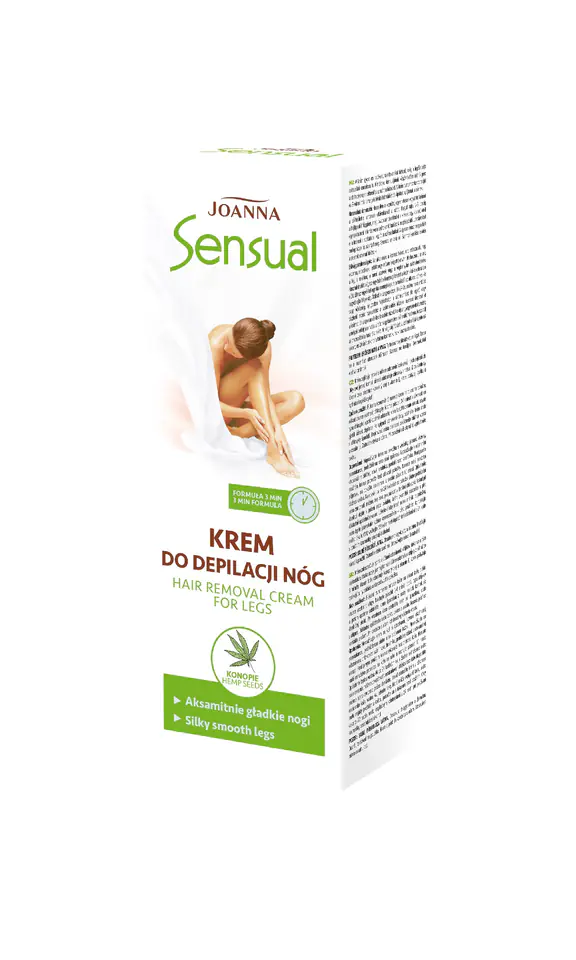 ⁨JOANNA Sensual Krem do depilacji nóg -konopie 100 g⁩ w sklepie Wasserman.eu