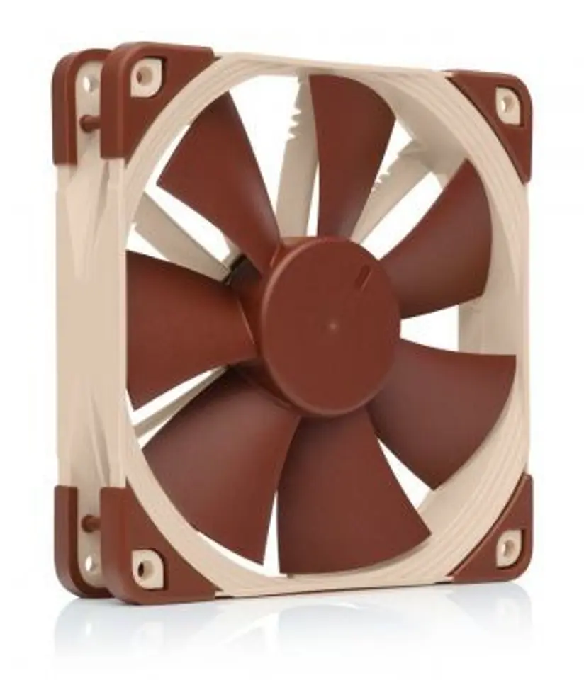 ⁨Noctua NOC-NF-F12-PWM Computer case Fan 12 cm Beige, Brown 1 pc(s)⁩ at Wasserman.eu