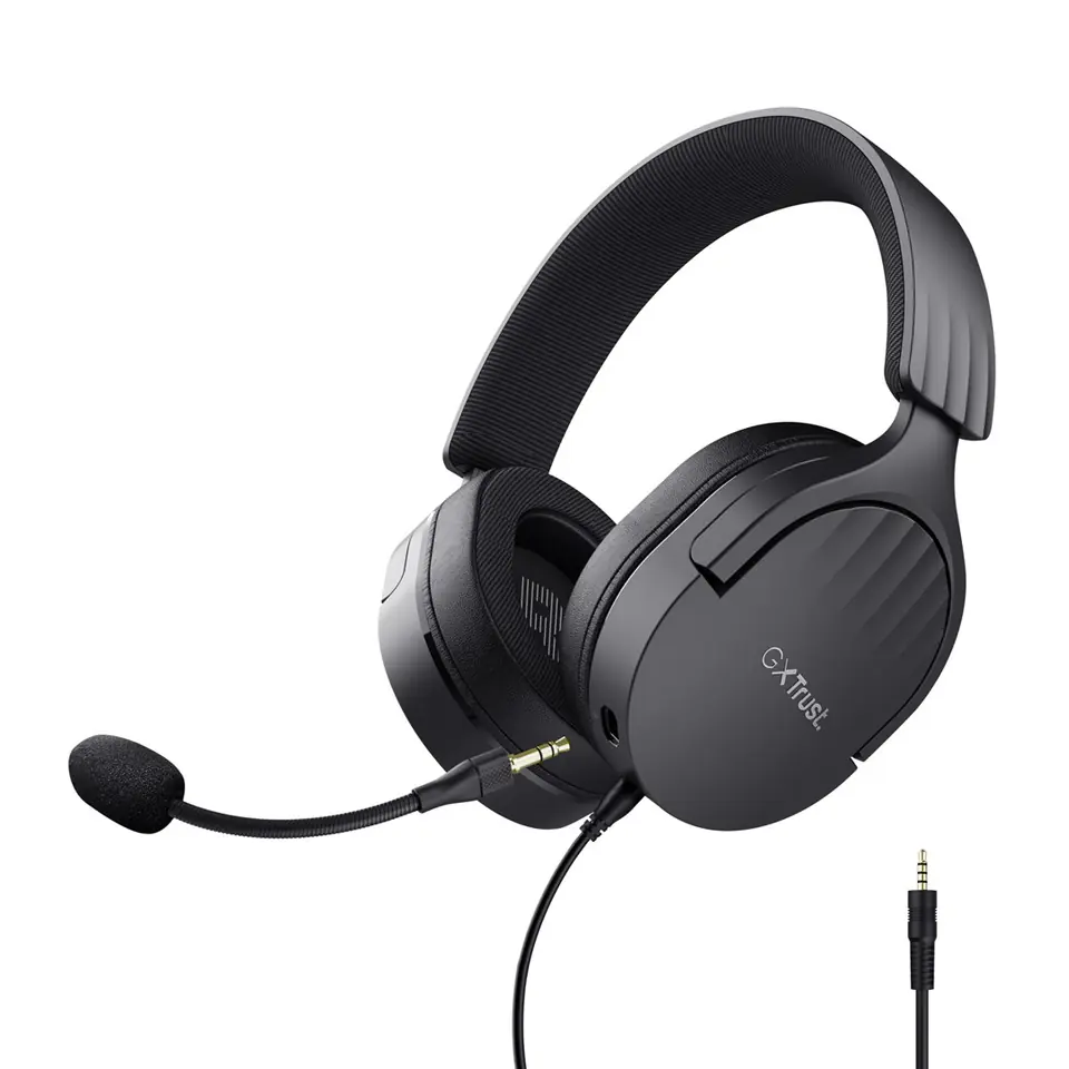 Słuchawki TRUST GXT489 FAYZO HEADSET BLK (24898) w sklepie Wasserman.eu