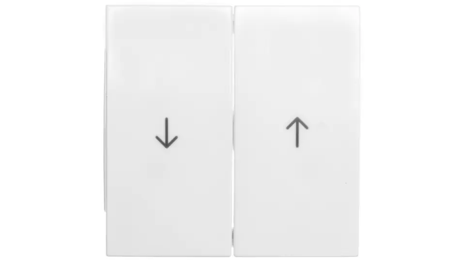 ⁨B.Square Double key symbol /arrow/ white 5316258999⁩ at Wasserman.eu