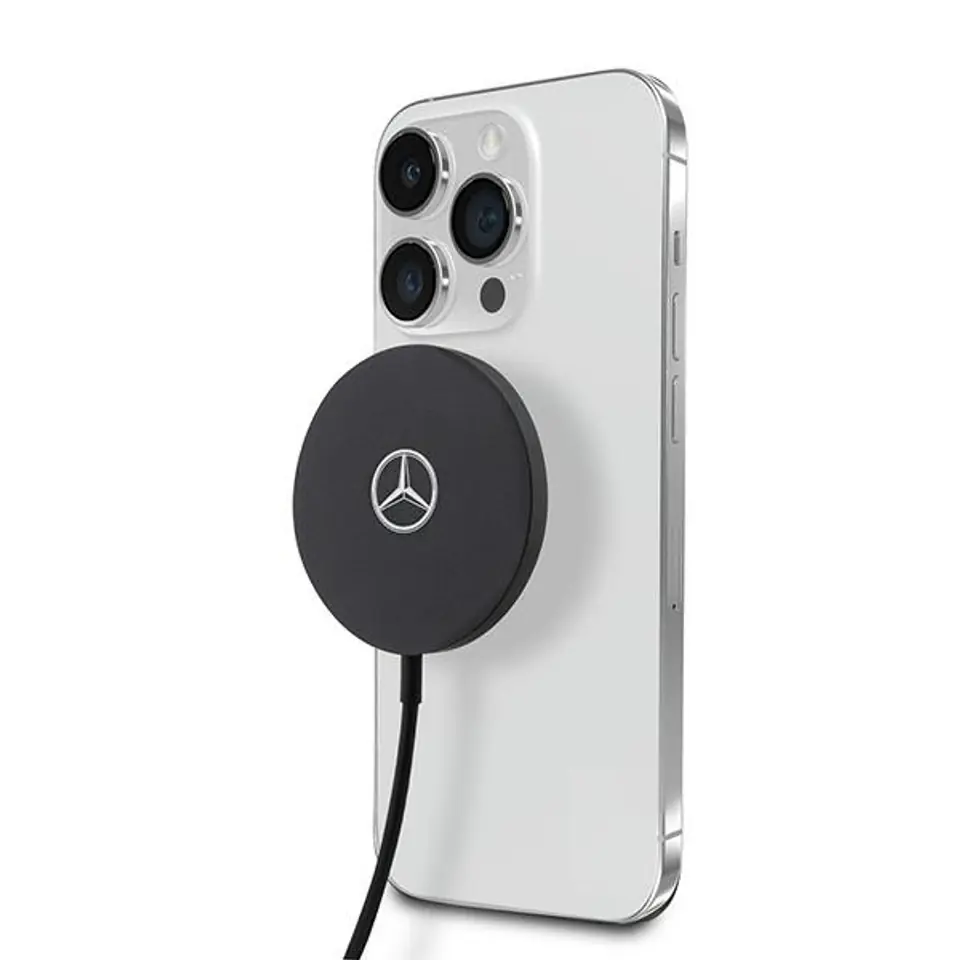 ⁨Mercedes ład. indukcyjna MECBMSMELKczarny/black 15W MagSafe⁩ w sklepie Wasserman.eu