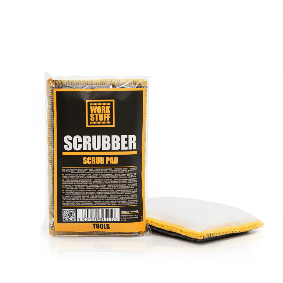 ⁨Work Stuff Scrubber Scrub Pad - dwustronny pad do czyszczenia wnętrza⁩ w sklepie Wasserman.eu