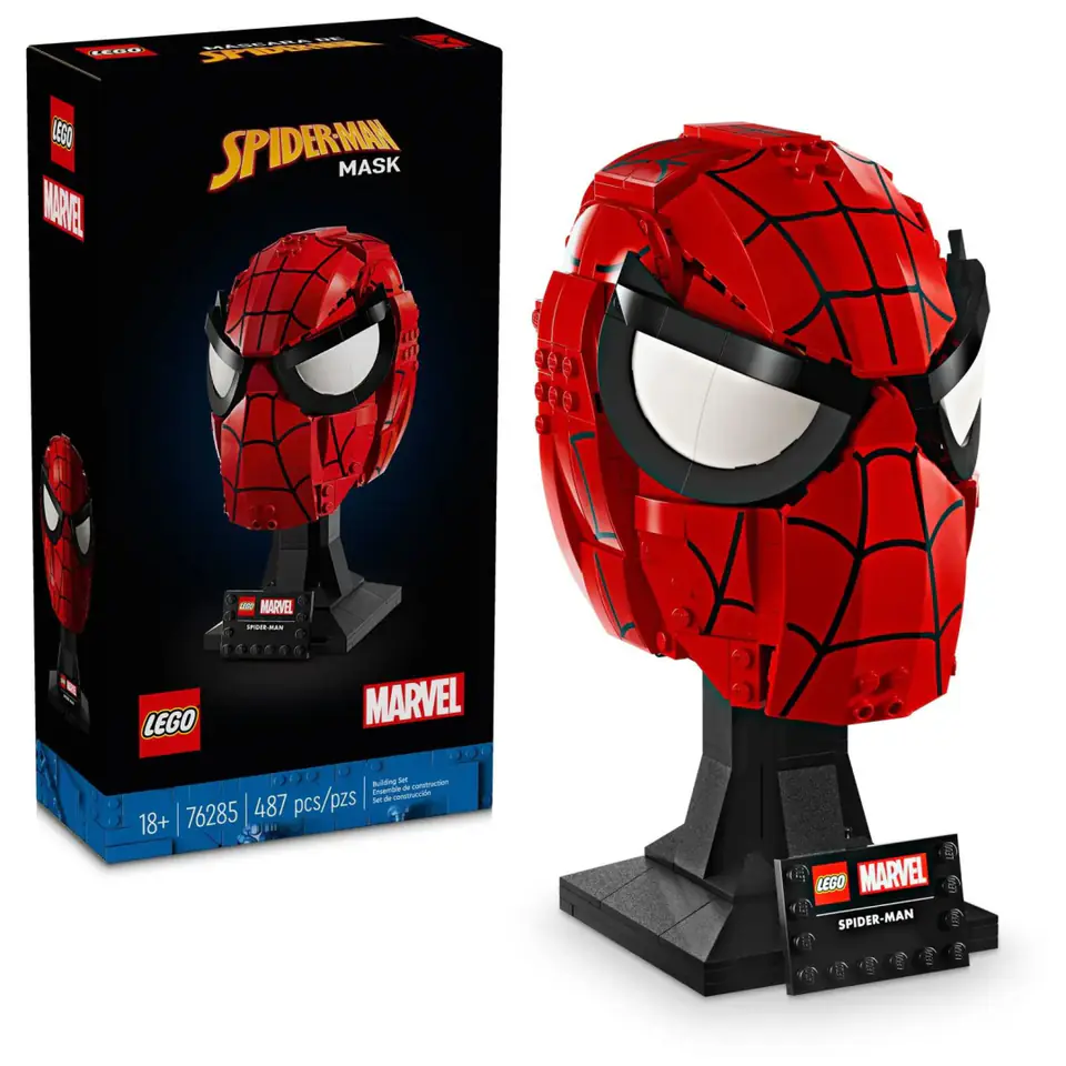 ⁨LEGO 76285 Marvel Super Heroes Maska Spider-Mana⁩ w sklepie Wasserman.eu