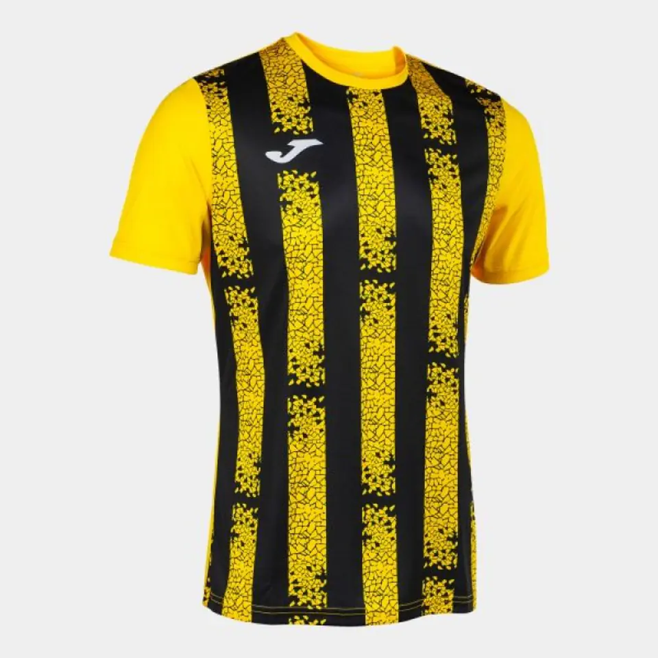 ⁨Koszulka Joma Inter III Short Sleeve T-Shirt 103164 (kolor Czarny. Żółty, rozmiar 6XS)⁩ w sklepie Wasserman.eu